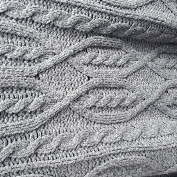 caara cable knit tunic sweater Large - Picture 3 of 5